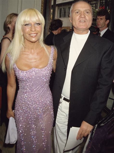 donna versace young|donatella versace old pictures.